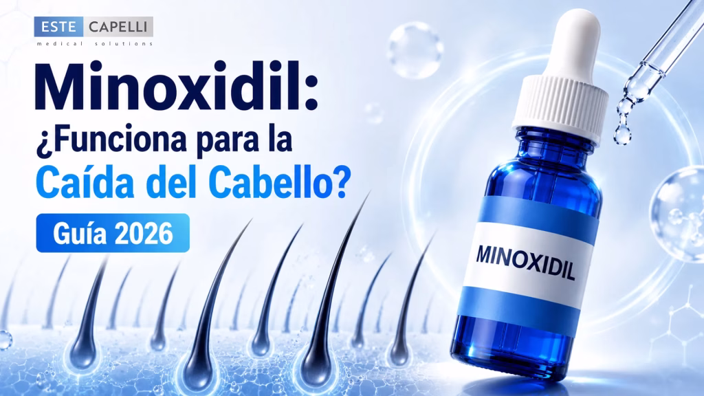 minoxidil para la caída del cabello
